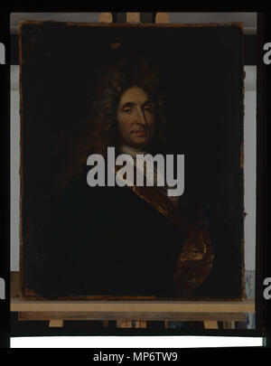1015 Portrait d'homme en perruque - anonyme - musée d'art et d'histoire de Saint-Brieuc, 231 Stock Photo