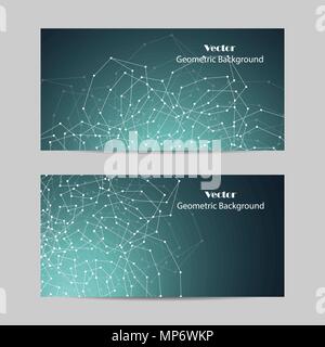 Set of horizontal banners Stock Vector