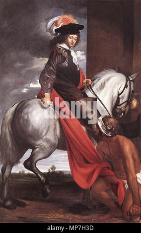 St Martin  first half of 17th century.   684 Jacob van Oost (I) - St Martin - WGA16653 Stock Photo