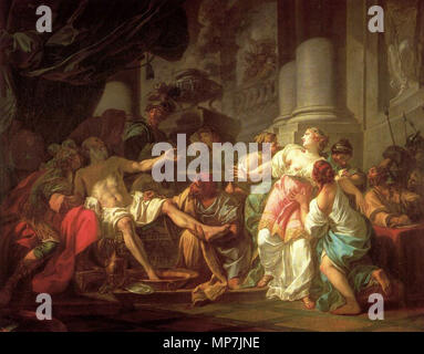 The Death of Seneca 1773 by Jacques-Louis David Stock Photo - Alamy