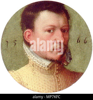 . English: James Hepburn, 1st Duke of Orkney and Shetland, 4th Earl of Bothwell Nederlands: James Hepburn, 1e hertog van Orkney en Shetland, 4e graaf van Bothwell . 1566. Unknown 693 James Hepburn, 1st Duke of Orkney and Shetland, 4th Earl of Bothwell Stock Photo