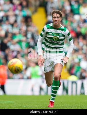 Celtic Jack Hendry during the testimonial match at Celtic Park, Glasgow. PRESS ASSOCIATION Photo. Picture date: Sunday May 20, 2018. See PA story soccer Celtic. Photo credit should read: Jeff Holmes/PA Wire. Stock Photo