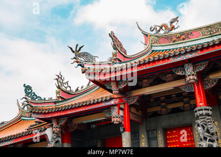 Hsing Tian Kong (Xingtian Temple) in Taipei, Taiwan Stock Photo