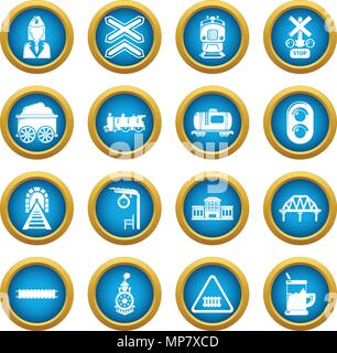 Electric train conductor icon, simple style Stock Vector Image & Art ...