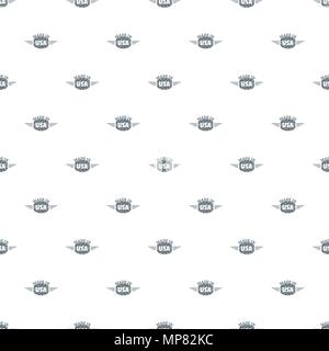 Made in USA pattern vector seamless Stock Vector