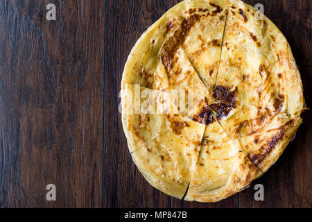 Circassian, Cherkes or Cerkes Borek with Potato called Velibah. Trditional Food. Stock Photo