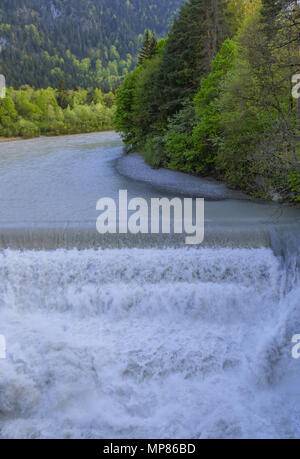 Lech Falls bear Füssen, Bavaria, Germany Stock Photo