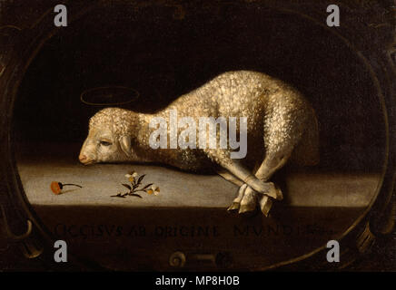 Josefa de Ayala - The Sacrificial Lamb Stock Photo - Alamy