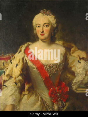 .  English: Portrait of Maria Anna Sophia of Saxony (1728-1797), Electress of Bavaria . 1740s.   743 Josepha of Saxony Stock Photo