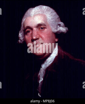 .  English: Portrait of Josiah Wedgwood (1730-1795), English businessman and early industrial producer of pottery . 18th century.   744 JosiahWedgwood Stock Photo