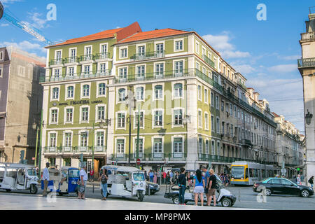 Hotel Figueira in downtown Lisbon. Stock Photo