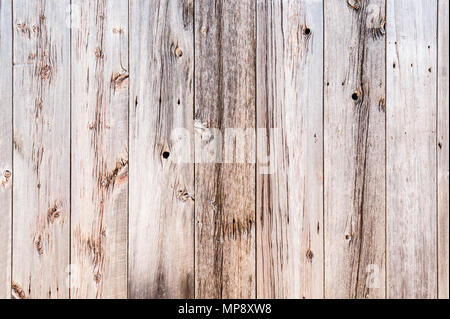 Background texture of weathered vertical wood boards. Stock Photo