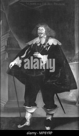 Q29919931. Portrait of King Władysław IV Vasa. circa 1639.   788 Ladislas IV of Poland Stock Photo