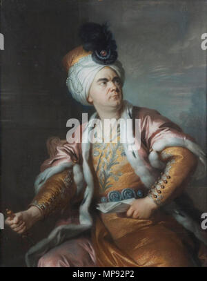 Portrait of Henri-Louis Cain, 'Lekain' (1728-1778), As Orosmane in ...
