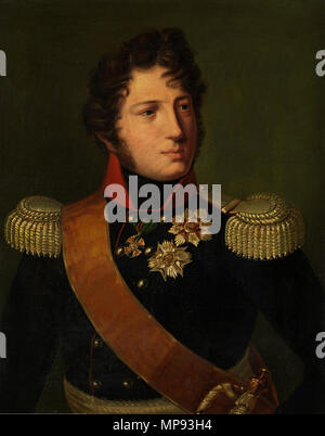 .  Deutsch: Porträt des Großherzogs Leopold von Baden (1790-1852) English: Portrait of Grand Duke Leopold of Baden (1790-1852) . 1837.   805 Leopold grand duke baden Stock Photo