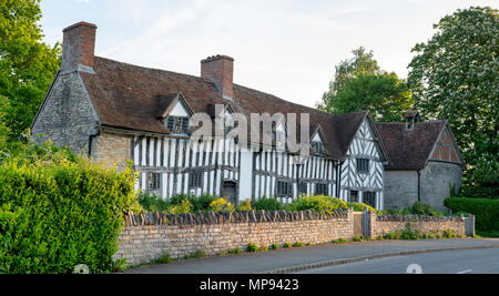 Palmer's Farm at Mary Ardens's farm in the village of Wilmcote, Warwickshire, England Stock Photo