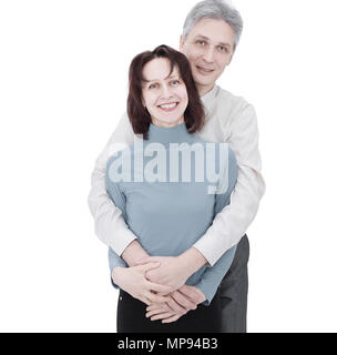 in full growth.portrait of a beautiful couple. Stock Photo