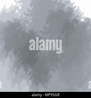 grey watercolor cloudscape hand drawn background pattern, vector illustration Stock Vector