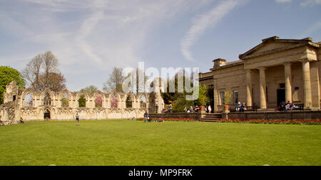 Museum Gardens York Stock Photo