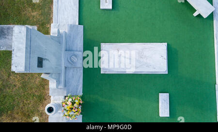 Hank Williams Memorial, Hank Williams grave - Oakwood Cemetery, Montgomery, Alabama, USA Stock Photo