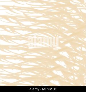 yellow abstract hand drawn watercolor brush strokes background pattern, vector illustration Stock Vector