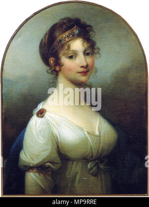 . German: Porträt der Königin Luise von Preußen . 1802.   834 Luise Joseph Grassi 1802 min Stock Photo