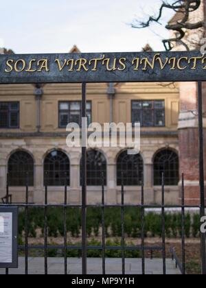 London, United Kingdom - April 04 2018: The Charterhouse Stock Photo