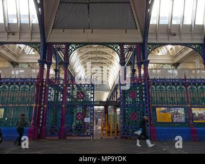 London, United Kingdom - Aprin 04 2018: Smithfield Market Stock Photo