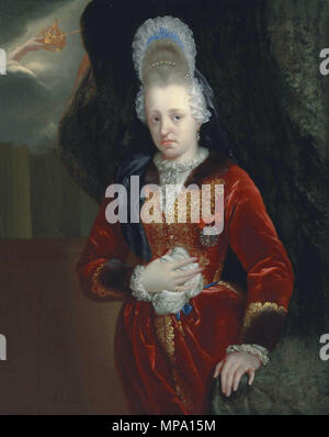 . English: Maria Anna of Neuburg, queen of Spain . 9 May 2016. Unknown 856 Maria Anna of Neoburg queen Stock Photo