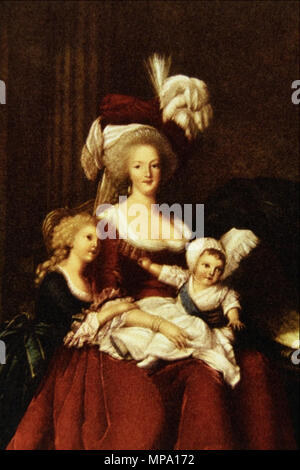 elisabeth vigee lebrun marie antoinette and her children