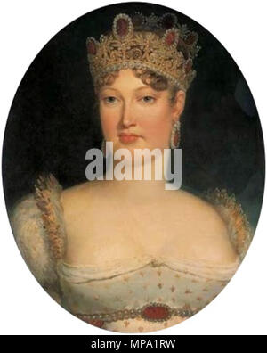 English: Marie Louise of Austria, Empress of the French . 1810s.  Marie-Louise of Austria Stock Photo - Alamy
