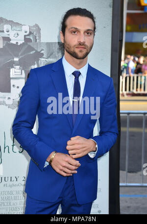 Alexander DiPersia 026 at the Lights Out Premiere at the TCL Chinese Theatre in Los Angeles. July 19, 2016.Alexander DiPersia 026 ------------- Red Carpet Event, Vertical, USA, Film Industry, Celebrities,  Photography, Bestof, Arts Culture and Entertainment, Topix Celebrities fashion /  Vertical, Best of, Event in Hollywood Life - California,  Red Carpet and backstage, USA, Film Industry, Celebrities,  movie celebrities, TV celebrities, Music celebrities, Photography, Bestof, Arts Culture and Entertainment,  Topix, Three Quarters, vertical, one person,, from the year , 2016, inquiry tsuni@Gamm Stock Photo