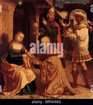 Master Of Ab Monogram - The Adoration of the Magi Stock Photo - Alamy