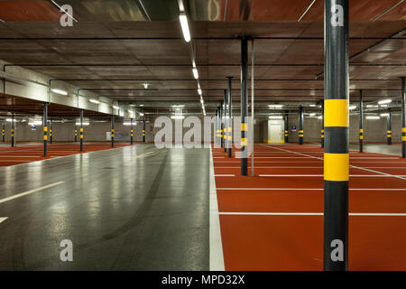 new underground parking Stock Photo