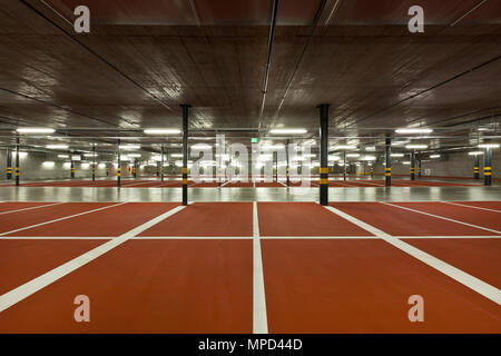 new underground parking Stock Photo