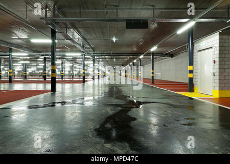 new underground parking Stock Photo