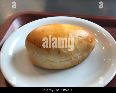 Turkish Pastry Pogaca on Tray. Traditional Food. Stock Photo