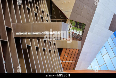 Canberra, Australia - Jan. 25, 2017: Architecture, National Museum of Australia Building, Canberra, Australia. Stock Photo