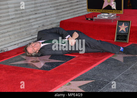 a Hugh Laurie - Star 002  Ceremony honoring Hugh Laurie star on the Hollywood Walk of Fame in Los Angeles. October 25, 2016.a Hugh Laurie - Star 002  Event in Hollywood Life - California, Red Carpet Event, USA, Film Industry, Celebrities, Photography, Bestof, Arts Culture and Entertainment, Topix Celebrities fashion, Best of, Hollywood Life, Event in Hollywood Life - California, Red Carpet and backstage, movie celebrities, TV celebrities, Music celebrities, Arts Culture and Entertainment, vertical, one person, Photography,    inquiry tsuni@Gamma-USA.com , Credit Tsuni / USA,   Artist Honored w Stock Photo