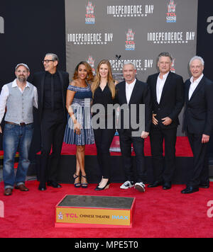 Roland Emmerich attends the hand and footprint ceremony for 20th Century Fox's 'Independence Day: Resurgence' at TCL Chinese Theatre on June 20, 2016 in Hollywood CA ohn Storey, Jeff Goldblum, Vivica A. Fox, director Roland Emmerich, actors Bill Pullman and Brent Spiner   ohn Storey, Jeff Goldblum, Vivica A. Fox, director Roland Emmerich, actors Bill Pullman and Brent Spiner     Event in Hollywood Life - California, Red Carpet Event, USA, Film Industry, Celebrities, Photography, Bestof, Arts Culture and Entertainment, Topix Celebrities fashion, Best of, Hollywood Life, Event in Hollywood Life  Stock Photo