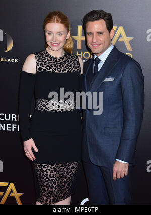 Bryce Dallas Howard, Edgar Ramirez at the 20th Annual Hollywood Film Awards at the Beverly Hilton in Los Angeles, November 6th 2016. Bryce Dallas Howard, Edgar Ramirez  Event in Hollywood Life - California, Red Carpet Event, USA, Film Industry, Celebrities, Photography, Bestof, Arts Culture and Entertainment, Topix Celebrities fashion, Best of, Hollywood Life, Event in Hollywood Life - California, Red Carpet and backstage, movie celebrities, TV celebrities, Music celebrities, Arts Culture and Entertainment, vertical, one person, Photography,    inquiry tsuni@Gamma-USA.com , Credit Tsuni / USA, Stock Photo