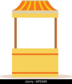 food booth on white background Stock Vector Image & Art - Alamy