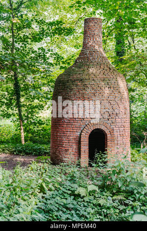 high stone-made oven in the middle of nature Stock Photo