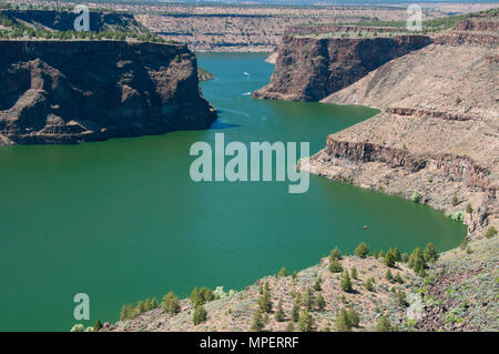 Lake Billy Chinook, Cove Palisades State Park, Oregon Stock Photo