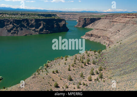 Lake Billy Chinook, Cove Palisades State Park, Oregon Stock Photo