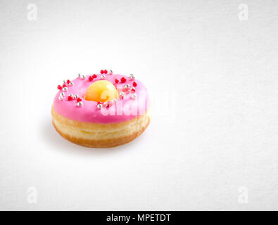 donut or tasty donut on a background Stock Photo