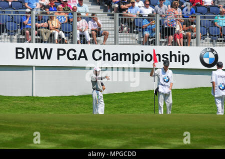 BMW PGA Golf Championship Pro-Am at Wentworth Golf Club, Surrey, Stock Photo