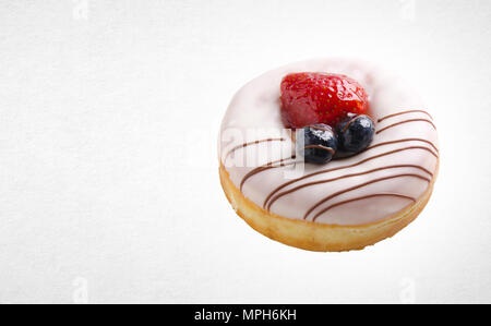 donut or tasty donut on a background Stock Photo