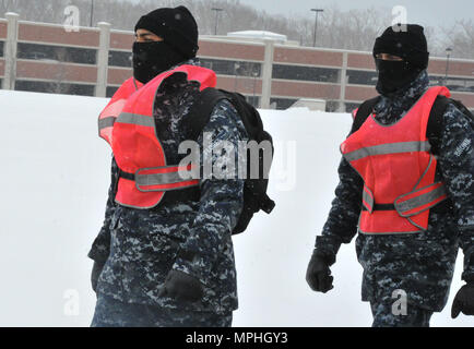 navy boot camp in winter