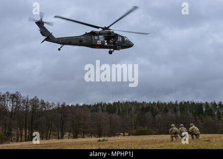 A UH-60 Medevac Blackhawk operated by C Company, 2nd Battalion, 238th ...